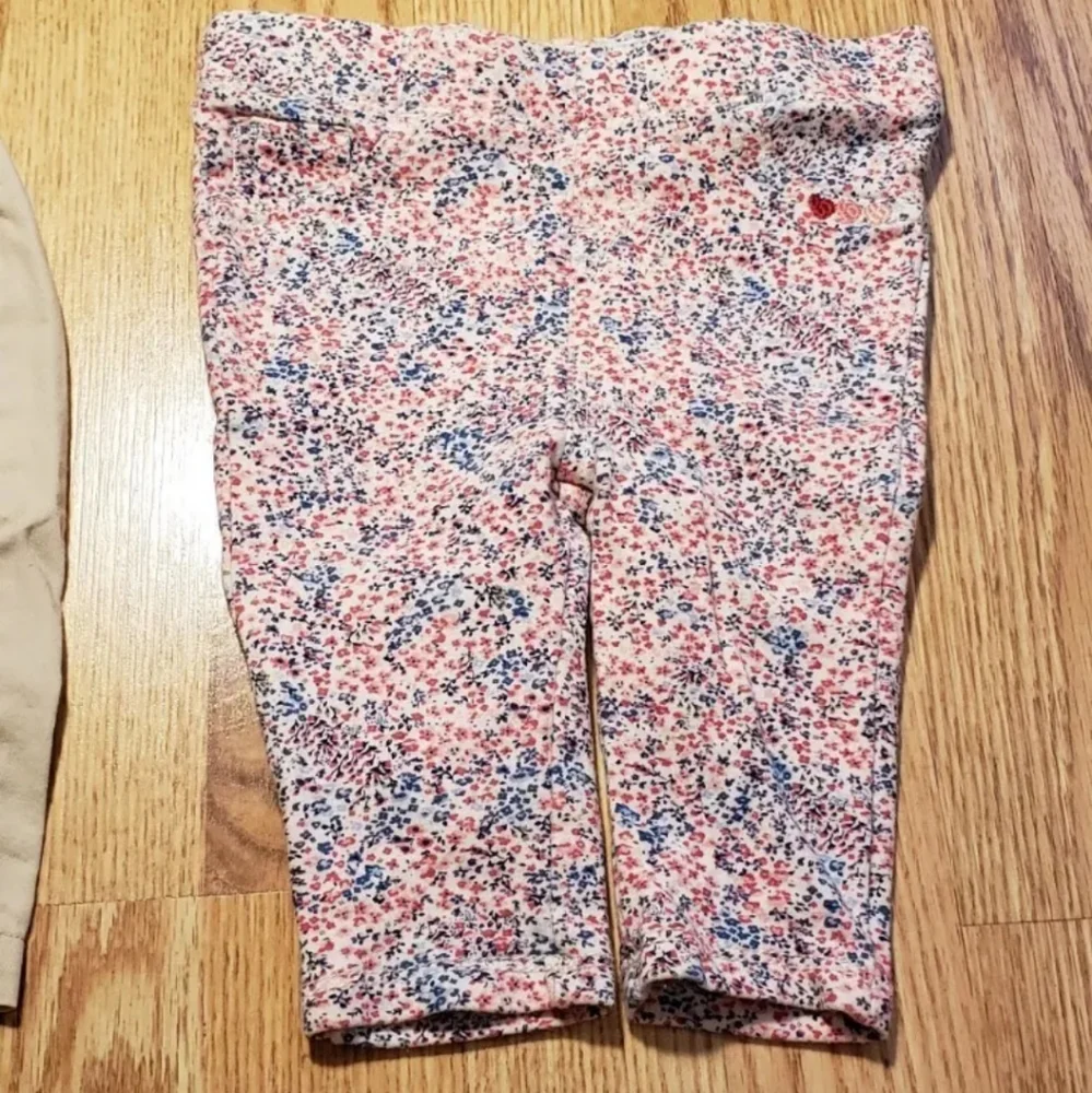 Ralph Lauren & Levi's Baby Girls Pants Size: 6 Months Lot of 2